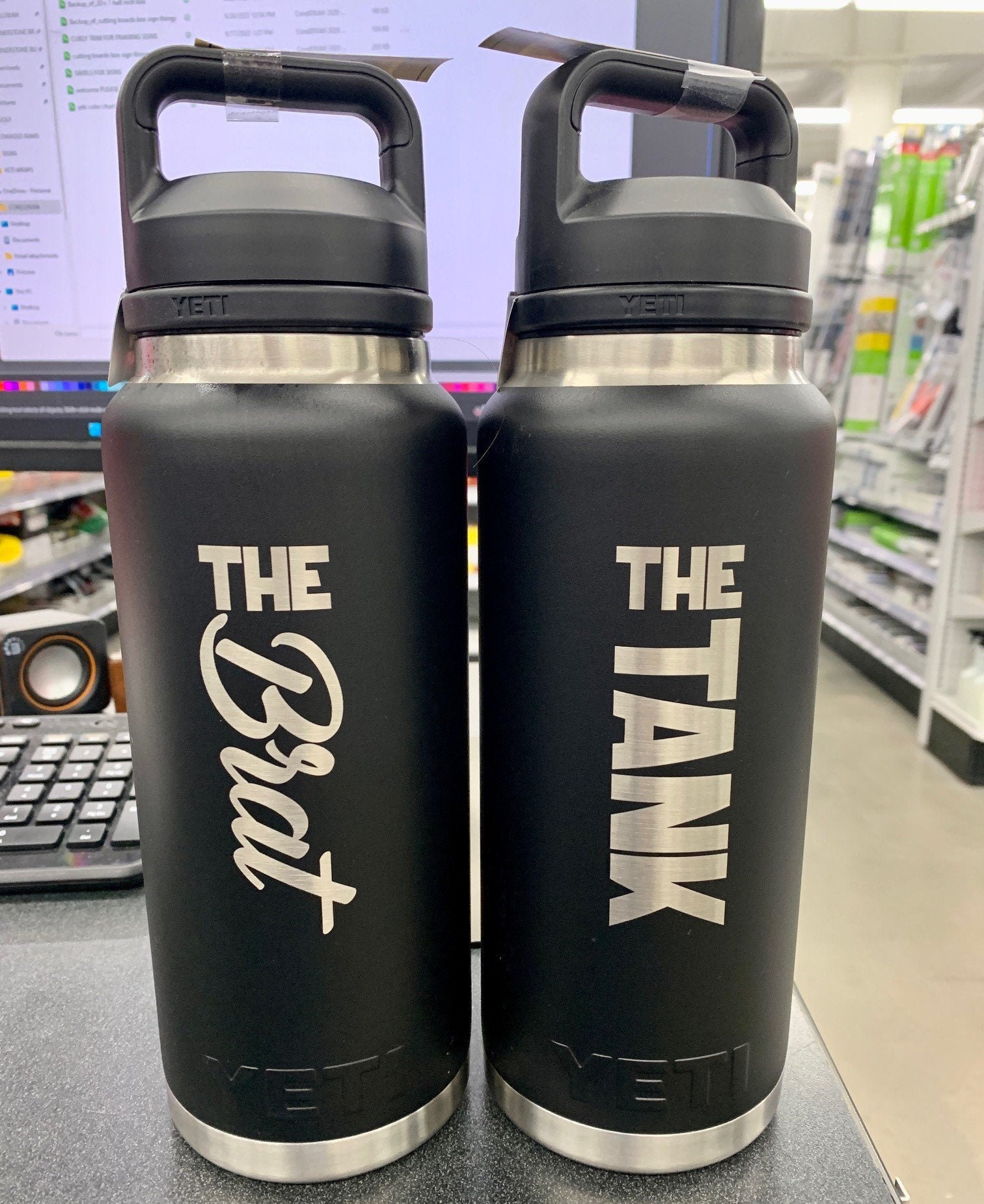 26oz Yeti Chug Bottle, Yeti Water Bottle Personalized