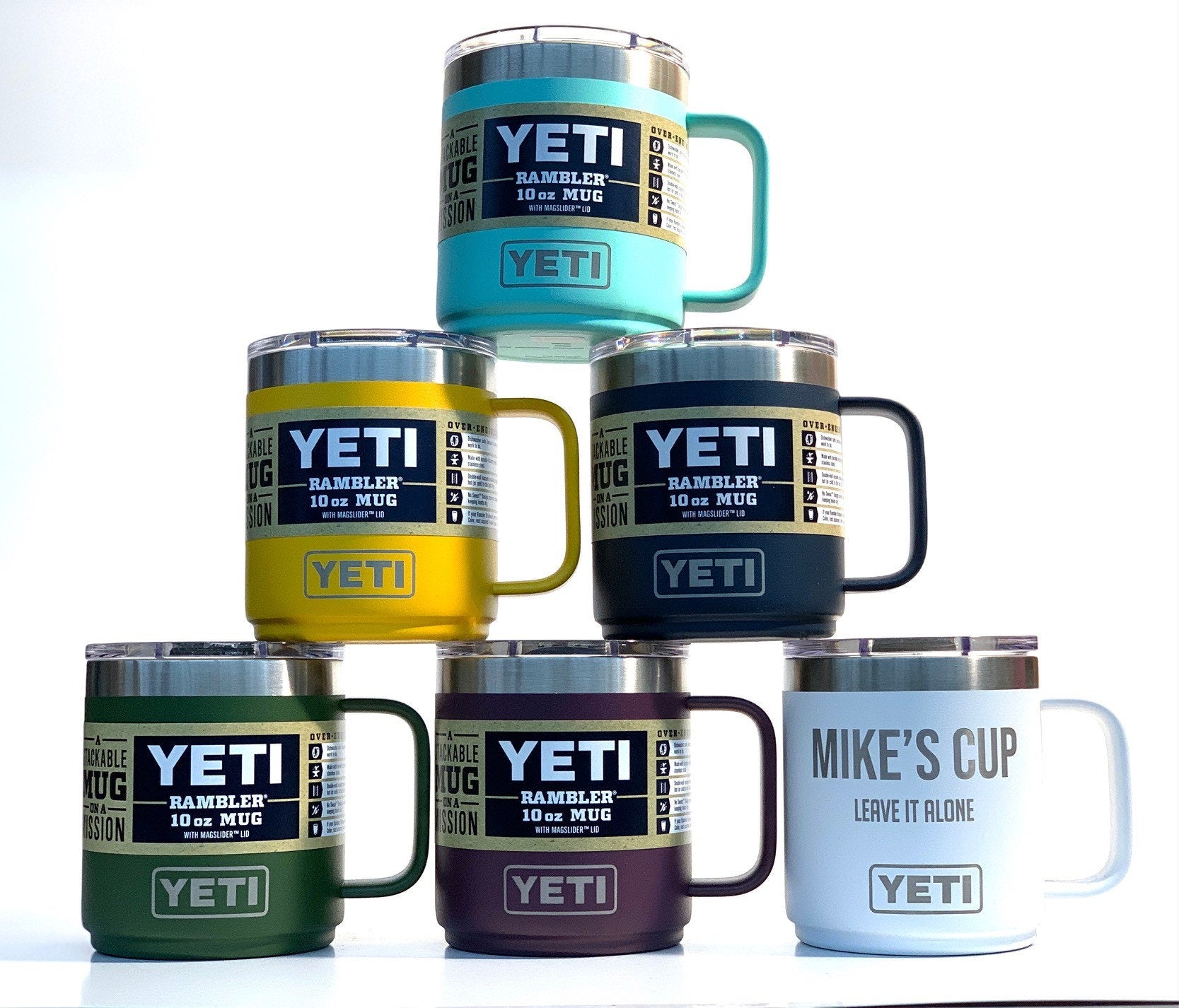 10oz Yeti Coffee Mug Personalized, Yeti Tumbler Personalized