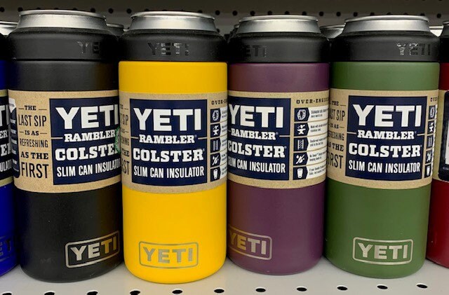 Yeti Tall can Colster engraved