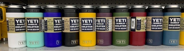 Yeti Slim Can Colster Engraved