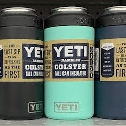 Yeti Tall can Colster engraved