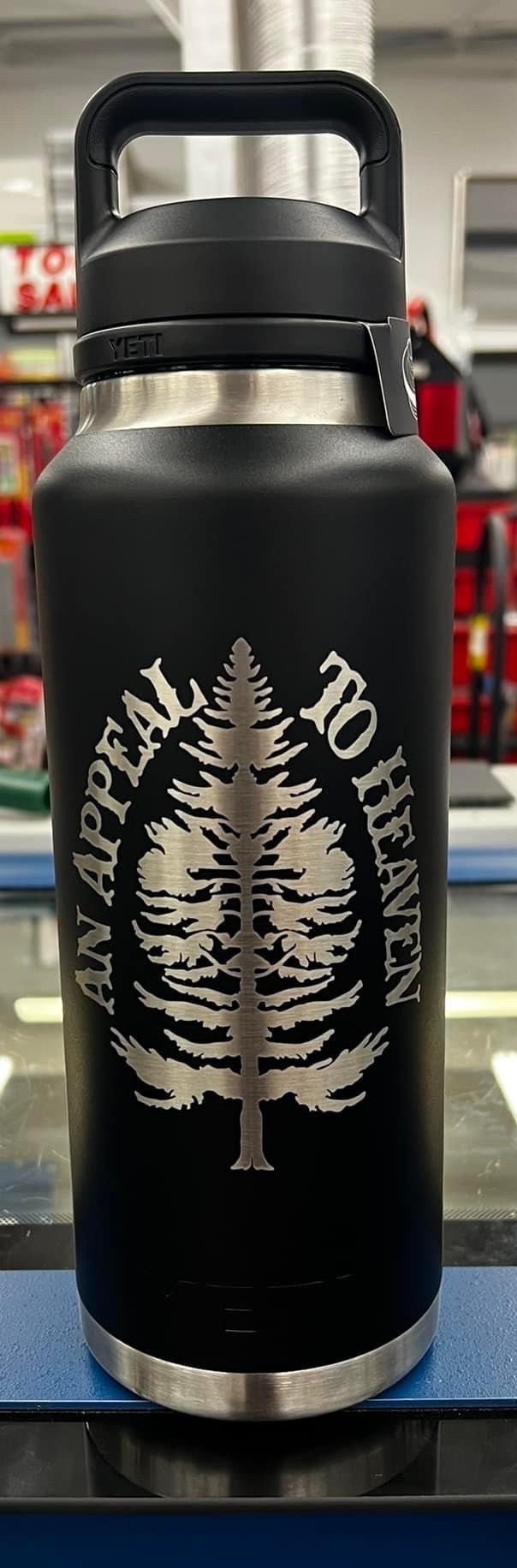 46oz Custom Engraved Yeti Chug Bottle