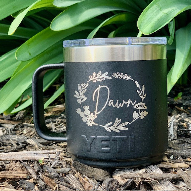 10oz Yeti Coffee Mug Personalized, Yeti Tumbler Personalized