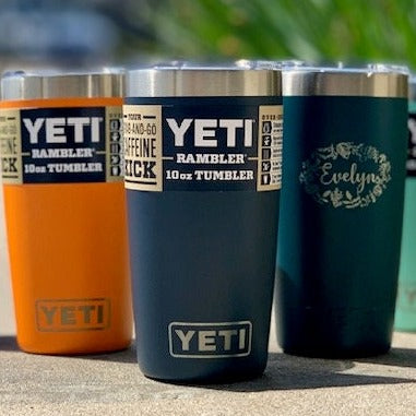 10 oz Yeti Tumbler Personalized