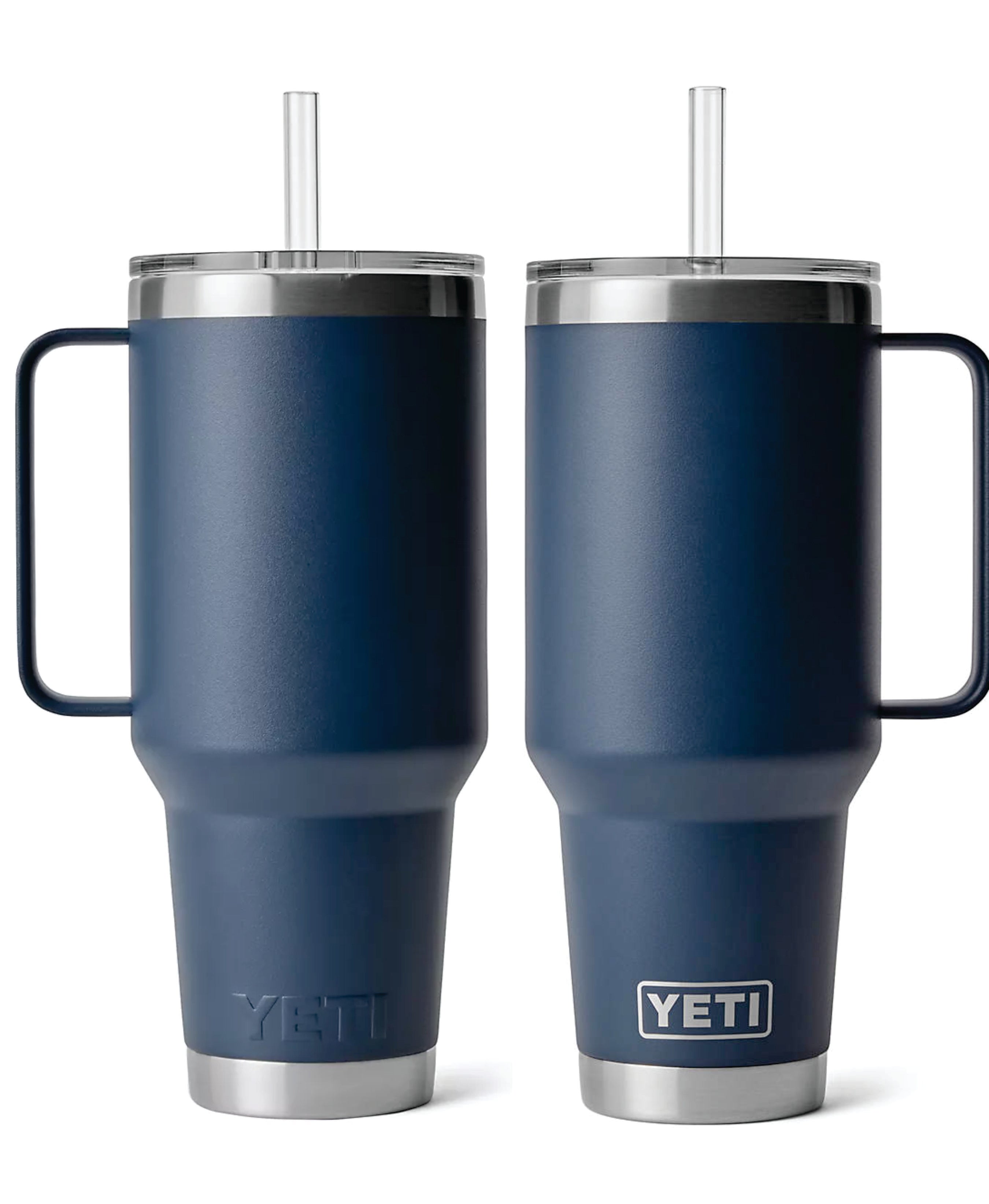 Yeti 42oz Rambler with Straw Lid – Oklahoma Engraving