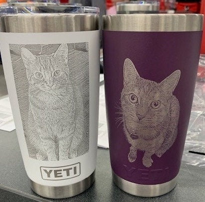 Yeti 42oz Rambler with Straw Lid – Oklahoma Engraving